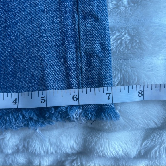 NWOT Womens Denim Forum The Arlo Hi-Rise Straight 24 Blue Jeans Button Fly - Picture 6 of 16